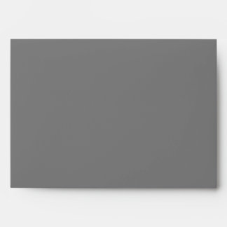 5x7 Enveloppe Gris gris à l'extérieur Jaune à l'in