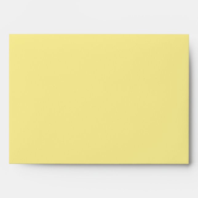 5x7 Enveloppe Jaune à l'extérieur Gray Damask inté (Devant)