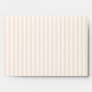 5x7 Enveloppe Option 1 Inséparables Peach Stripes