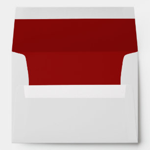 5x7 Enveloppe Option 1 Lady Bug sur Dandelion Red