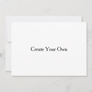 5x7 Flat customizable Invitation template