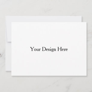 5x7 Flat customizable Invitation template