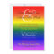 5x7 Gay Wedding Rainbow LGBT Pride Basic Paper