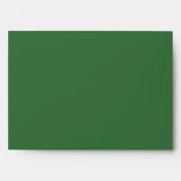 5x7 Green Outside Rain-forest Gree Inside Envelope
