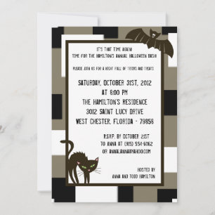 5x7 Halloween Fun Party Invitation