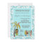 5x7 Hawaiian Luau Tropical Baby Shower Invitation