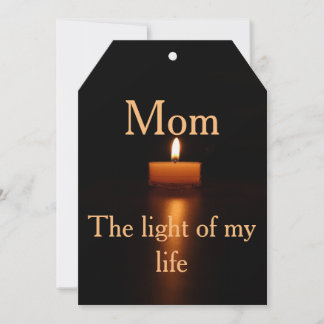 5x7 Invitation Bracket for your mother