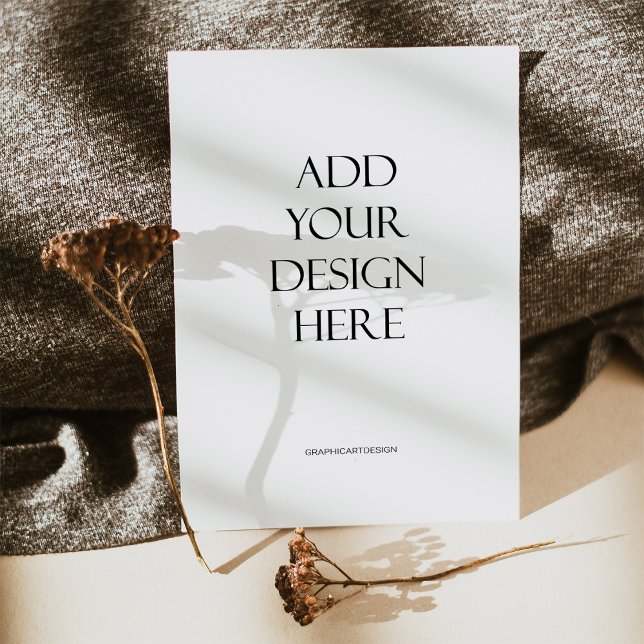 5x7" Invitation Card without Back Design Printing (Creator Uploaded)