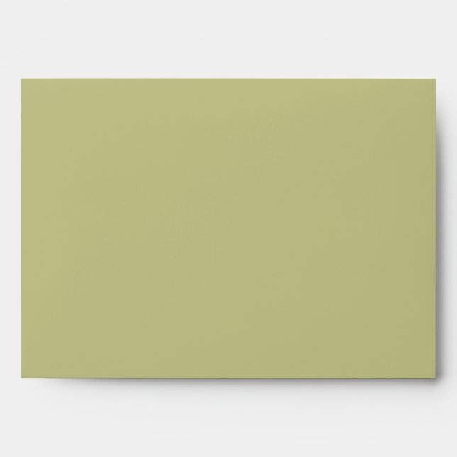 5x7 Jungle Green Outside Blue Inside Envelope (Front)