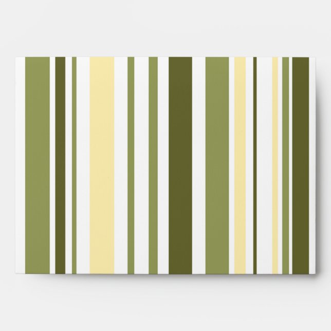 5x7 Jungle Strip Outside Yellow Inside Envelope (Front)