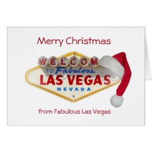 5x7 Las Vegas Christmas Card