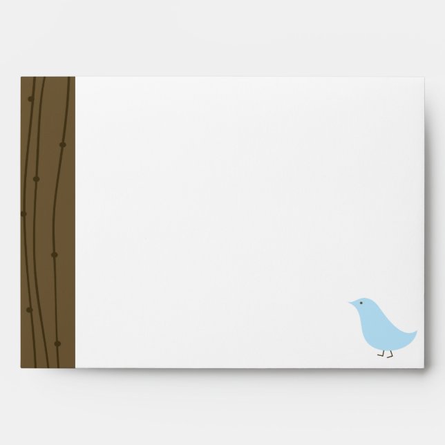 5x7 Love Birds one Envelope (Front)