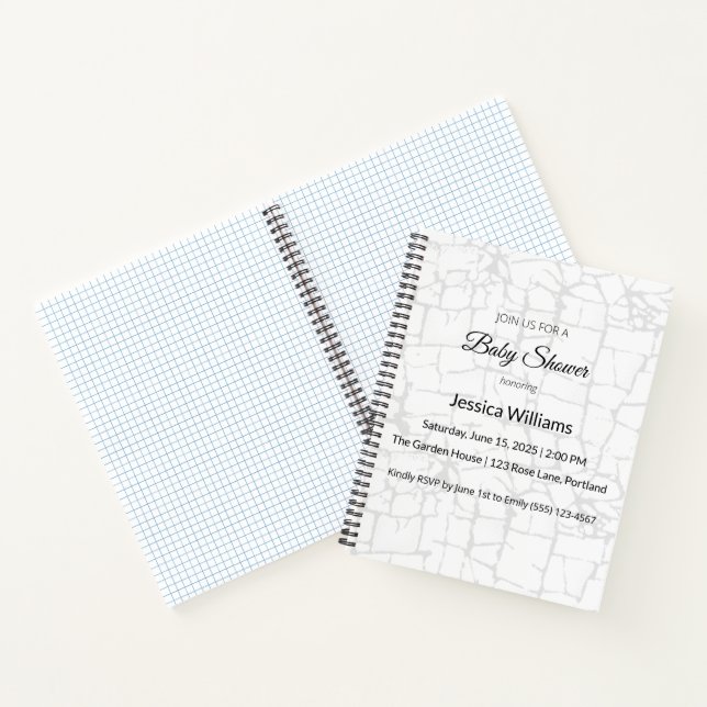 5x7 Notebook | Spiral Journal | Custom | Leather | (Inside)