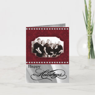 5x7 Personalized FOLDING PHOTO Christmas Card