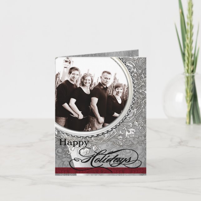 5x7 Personalized FOLDING PHOTO Christmas Card (Front)