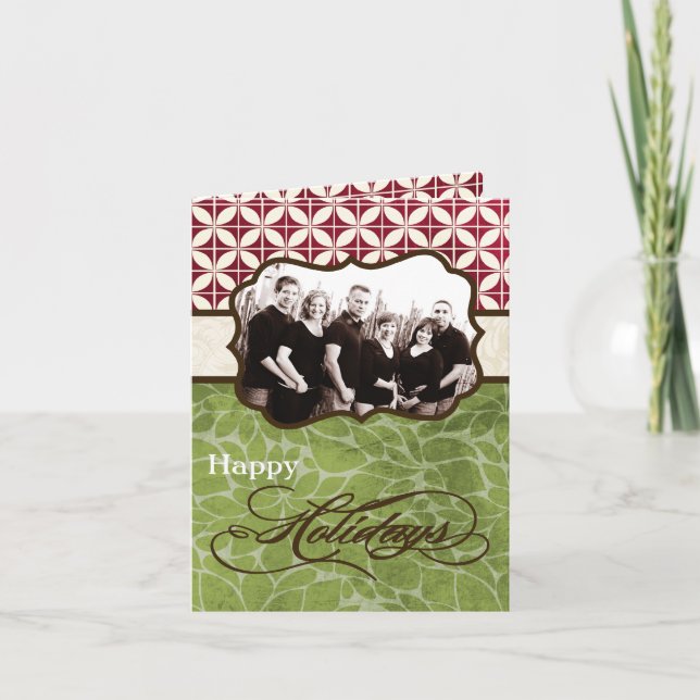 5x7 Personalized FOLDING PHOTO Greeting Card (Front)