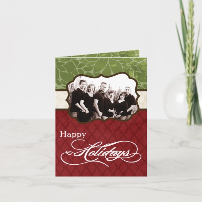 5x7 Personalized FOLDING PHOTO Greeting Card (Front)