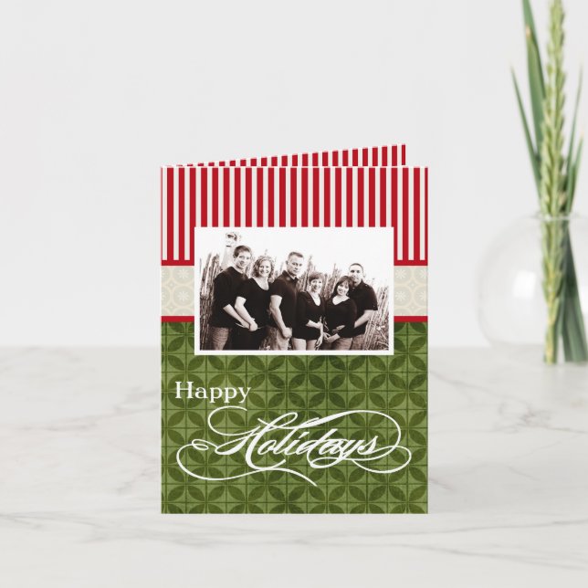 5x7 Personalized FOLDING PHOTO Greeting Card (Front)