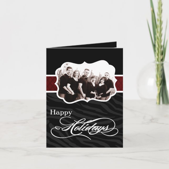 5x7 Personalized FOLDING PHOTO Greeting Card (Front)