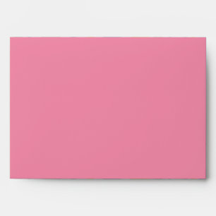 5x7 Pink Outside Polka Dot Inside Envelope