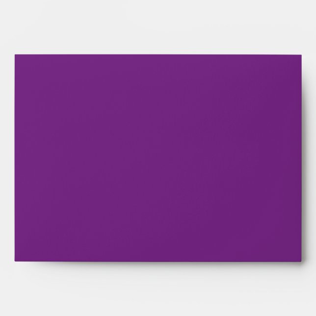 5x7 Purple Outside Black Inside Envelope (Front)