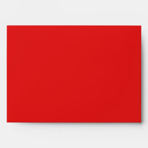 5x7 Rouges Extérieur Bande Intérieure Enveloppe