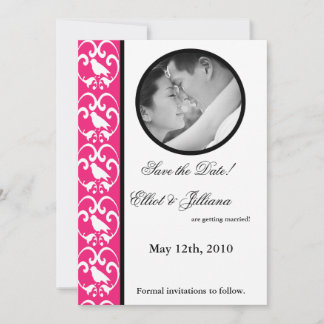 5x7 Save the Date Photo Engagement Announcement