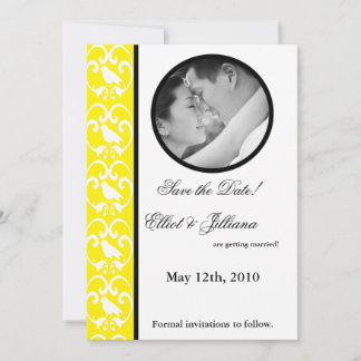 5x7 Save the Date Photo Engagement Announcement