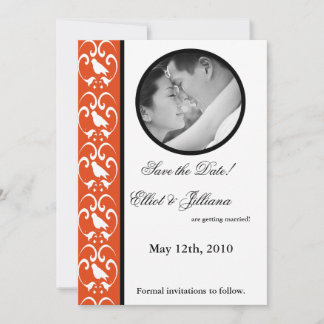 5x7 Save the Date Photo Engagement Announcement