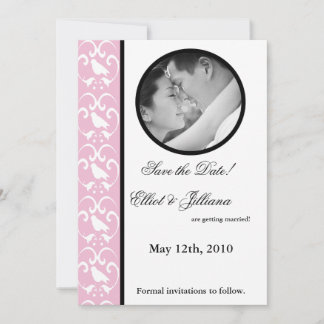 5x7 Save the Date Photo Engagement Announcement