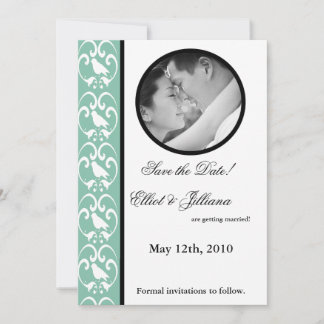 5x7 Save the Date Photo Engagement Announcement