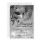 5x7 Silver Masquerade Halloween Invitation