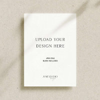 5x7" Single Sided Card Printing