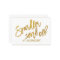 5X7 Sparkler Send-Off Sign- Brush Script Gold Foil