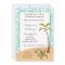 5x7 Tropical Turtle Mama Baby Shower Invitation