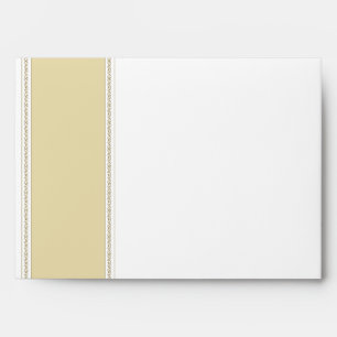 5x7 White Shells Sandy Beach Envelopes