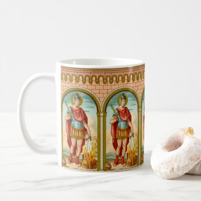 5x St. Florian of Lorch (BK 32) Coffee Mug 3 (With Donut)