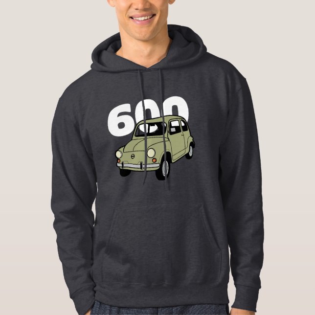 600 green v2 hoodie (Front)
