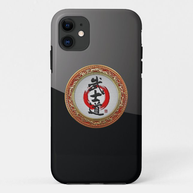 [600] Japanese Calligraphy - Bushido Case-Mate iPhone Case (Back)