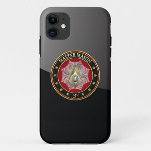 [600] Master Mason - 3rd Degree Square & Compasses iPhone 11 Case