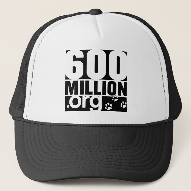 600 millions de casquette de camionneur (Devant)