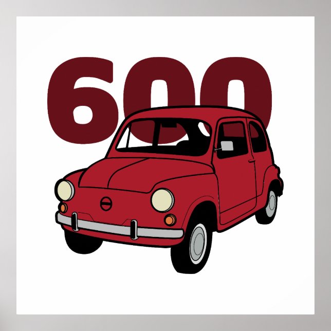600 red v2 poster (Front)
