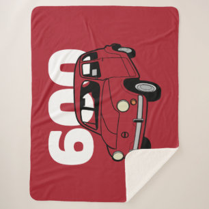 600 red v2 sherpa blanket