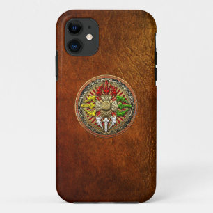 [600] Tibetan Double Dorje Mandala iPhone 11 Case