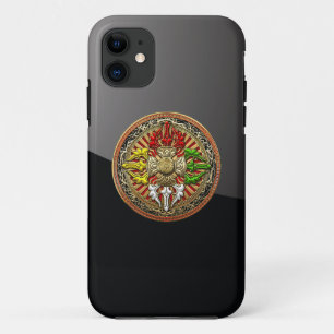 [600] Tibetan Double Dorje Mandala iPhone 11 Case