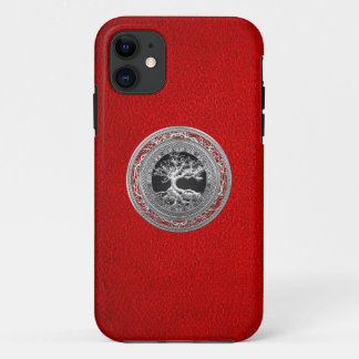 [600] Treasure Trove: Celtic Tree of Life [Silver] iPhone 11 Case