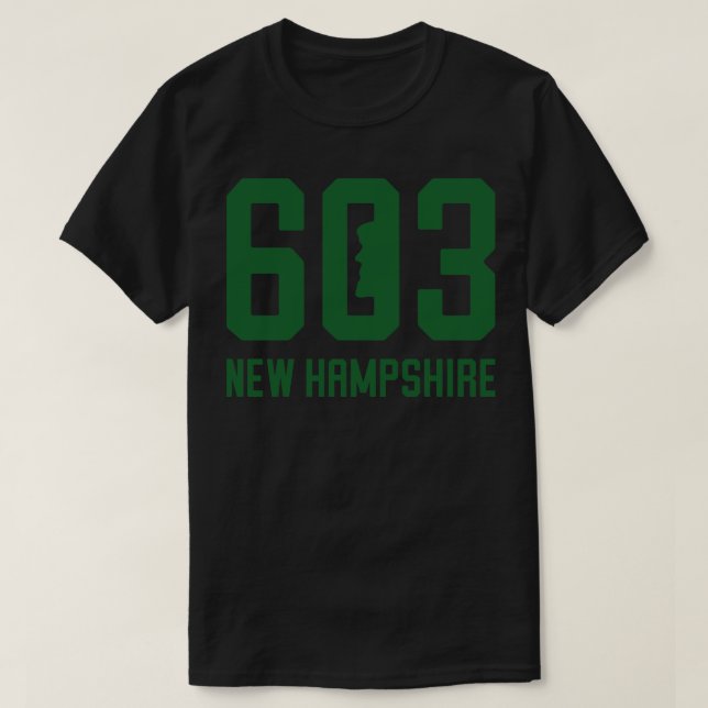 603 Old Man of the Mountain Alternate Green T-Shirt (Design Front)