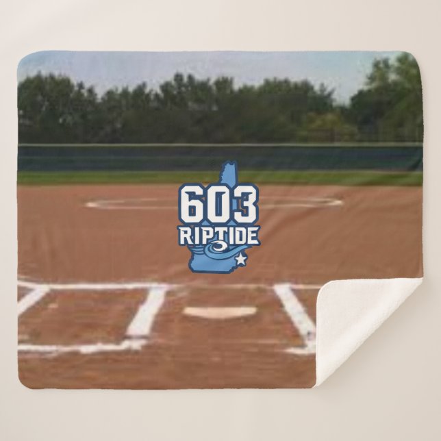 603 Riptide "Field" Sherpa Blanket (Front (Horizontal))