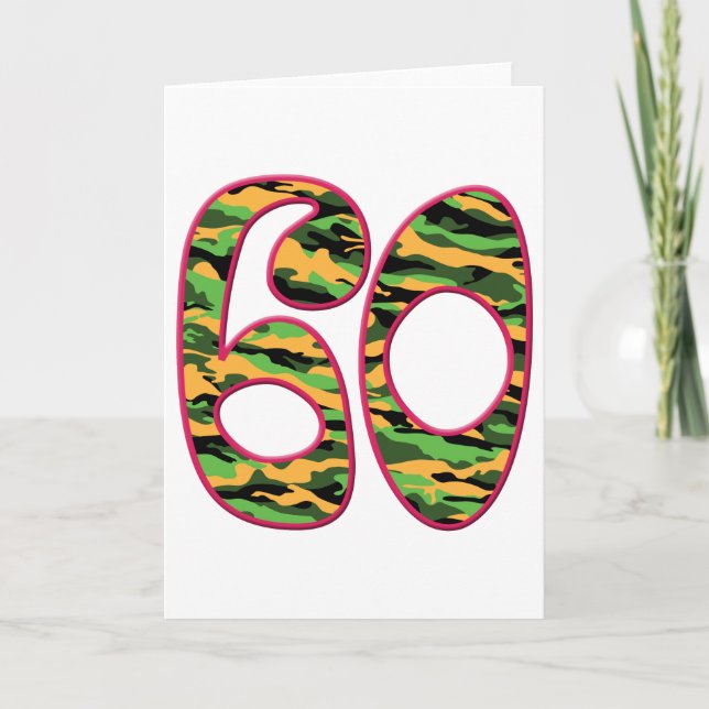 60 Age Camo Card (Front)