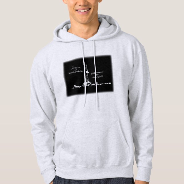 -60 au-dessous du sweat - shirt à capuche de (Devant)